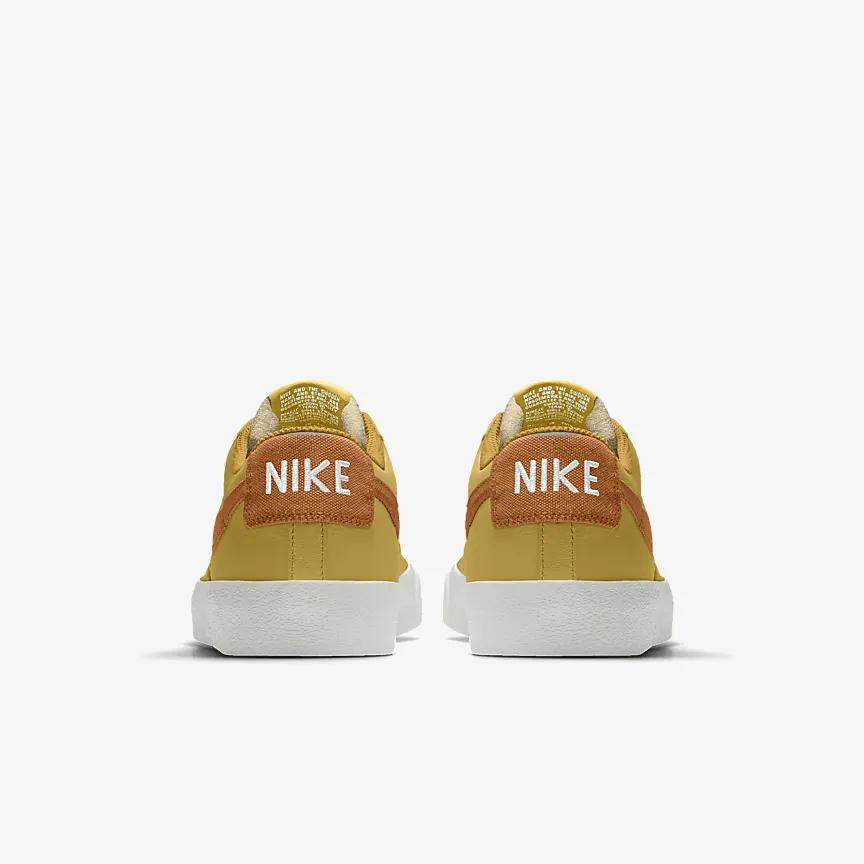 Giày Nike Blazer Low '77 By You Nam Vàng